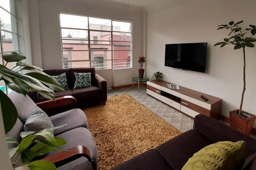 2b Acogedor Y Amplio Depto, Centro Historico Cdmx Appartement Mexico